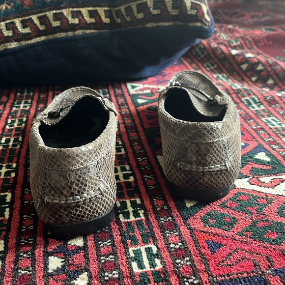 Coach Olive Snakeskin Loafers - Picture 5 of 9